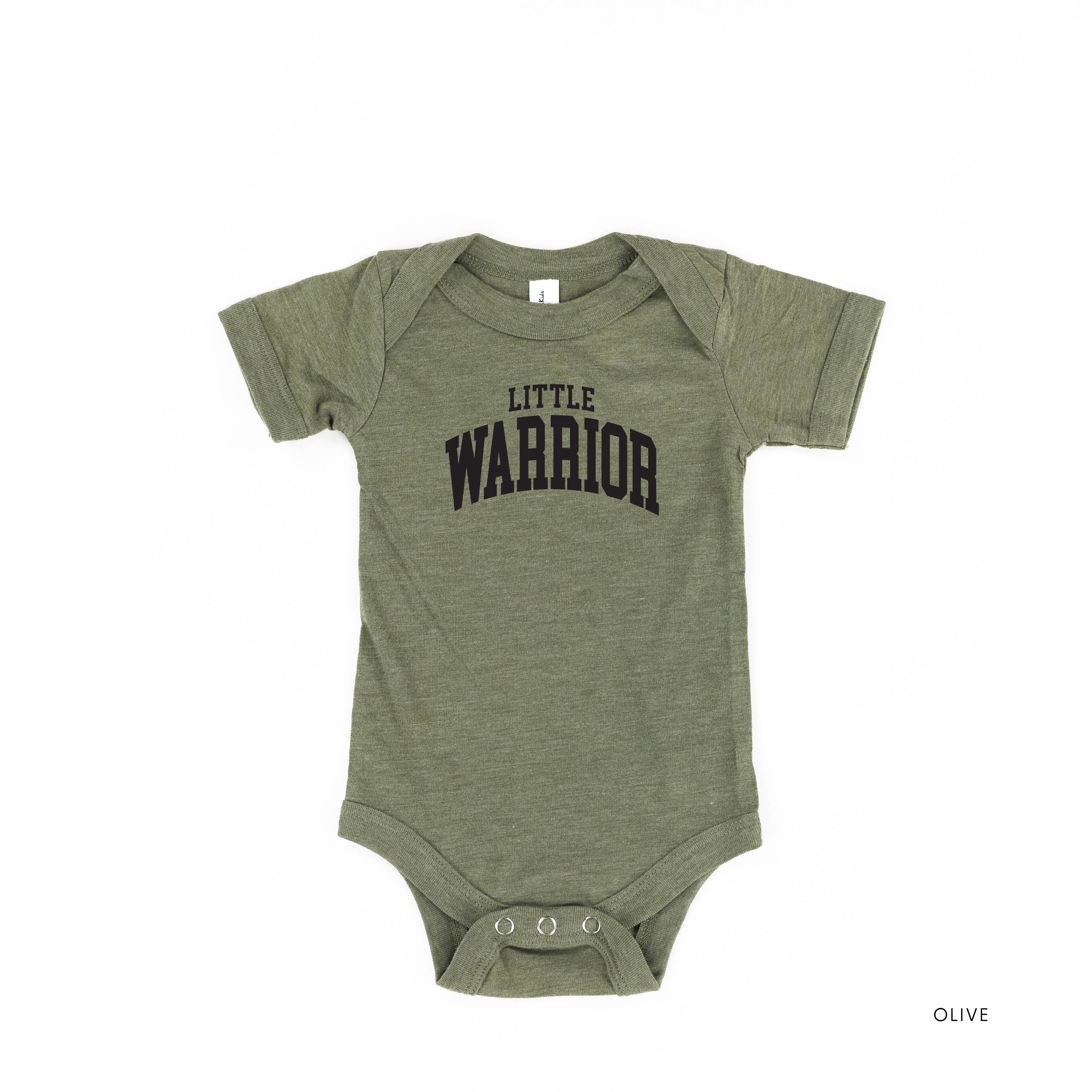 Little Warrior - Varsity - Child Tee Little Mama Shirt Shop