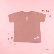 Lucky In Love - Dice (center & hd & b) - Child Tee Little Mama Shirt Shop