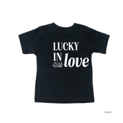Lucky In Love - Dice (center & hd & b) - Child Tee Little Mama Shirt Shop