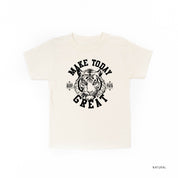 Make Today Great - TIGER - Short Sleeve Child Shirt Little Mama Shirt Shop