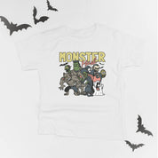 Monster Mash - Short Sleeve Child Shirt Little Mama Shirt Shop