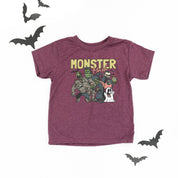 Monster Mash - Short Sleeve Child Shirt Little Mama Shirt Shop