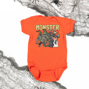Monster Mash - Short Sleeve Child Shirt Little Mama Shirt Shop