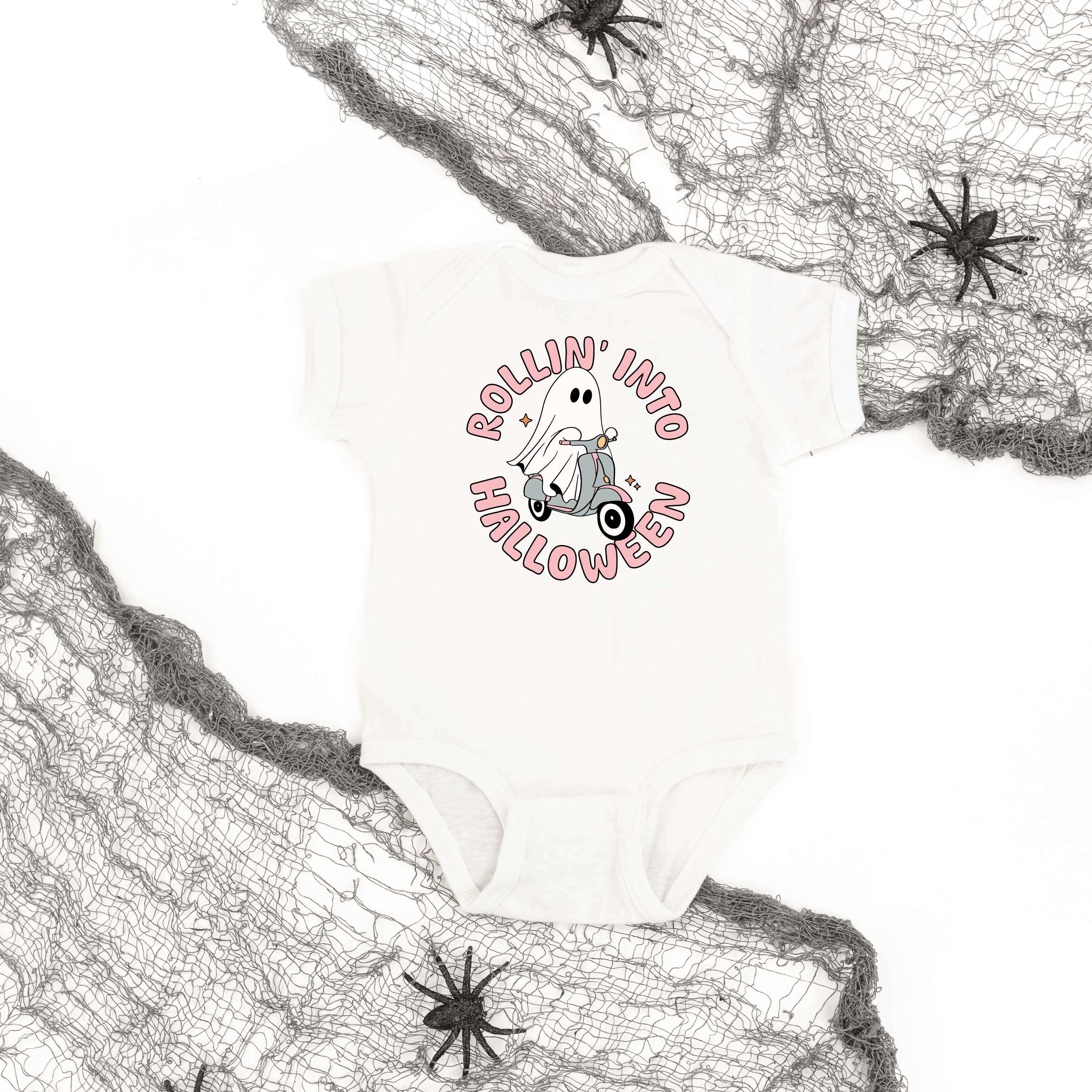Rollin' Into Halloween - Short Sleeve Child Shirt Little Mama Shirt Shop