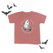 Rollin' Into Halloween - Short Sleeve Child Shirt Little Mama Shirt Shop