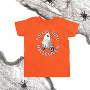Rollin' Into Halloween - Short Sleeve Child Shirt Little Mama Shirt Shop