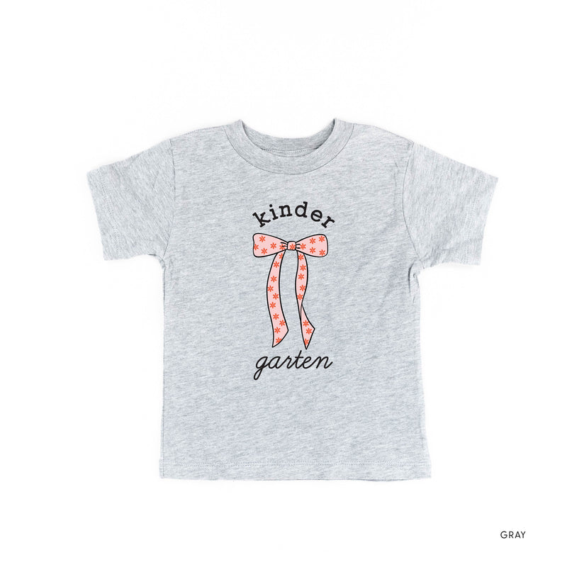 Back to School Bows - KINDERGARTEN - Short Sleeve Child Shirt