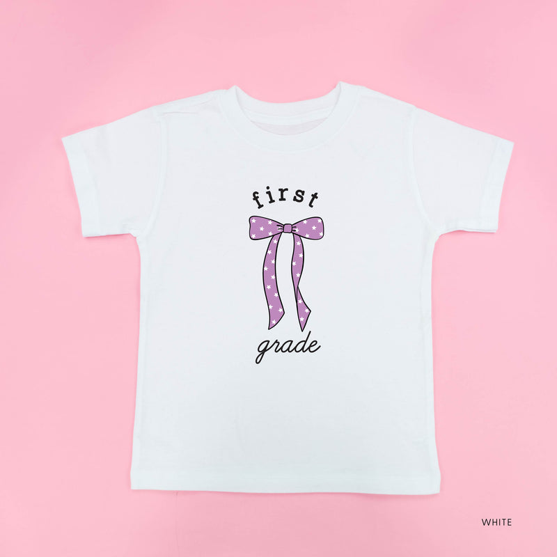 Back to School Bows - FIRST GRADE - Short Sleeve Child Shirt