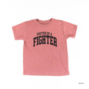 Sister of a Fighter - Varsity - Child Tee Little Mama Shirt Shop