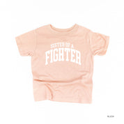 Sister of a Fighter - Varsity - Child Tee Little Mama Shirt Shop