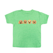 Watercolor Jack-o'-lanterns - Short Sleeve Child Shirt Little Mama Shirt Shop