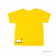 You're Freakin' Meowt! (with lower back detail) - Short Sleeve Child Shirt Little Mama Shirt Shop