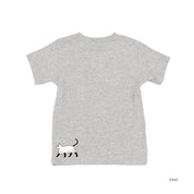 You're Freakin' Meowt! (with lower back detail) - Short Sleeve Child Shirt Little Mama Shirt Shop