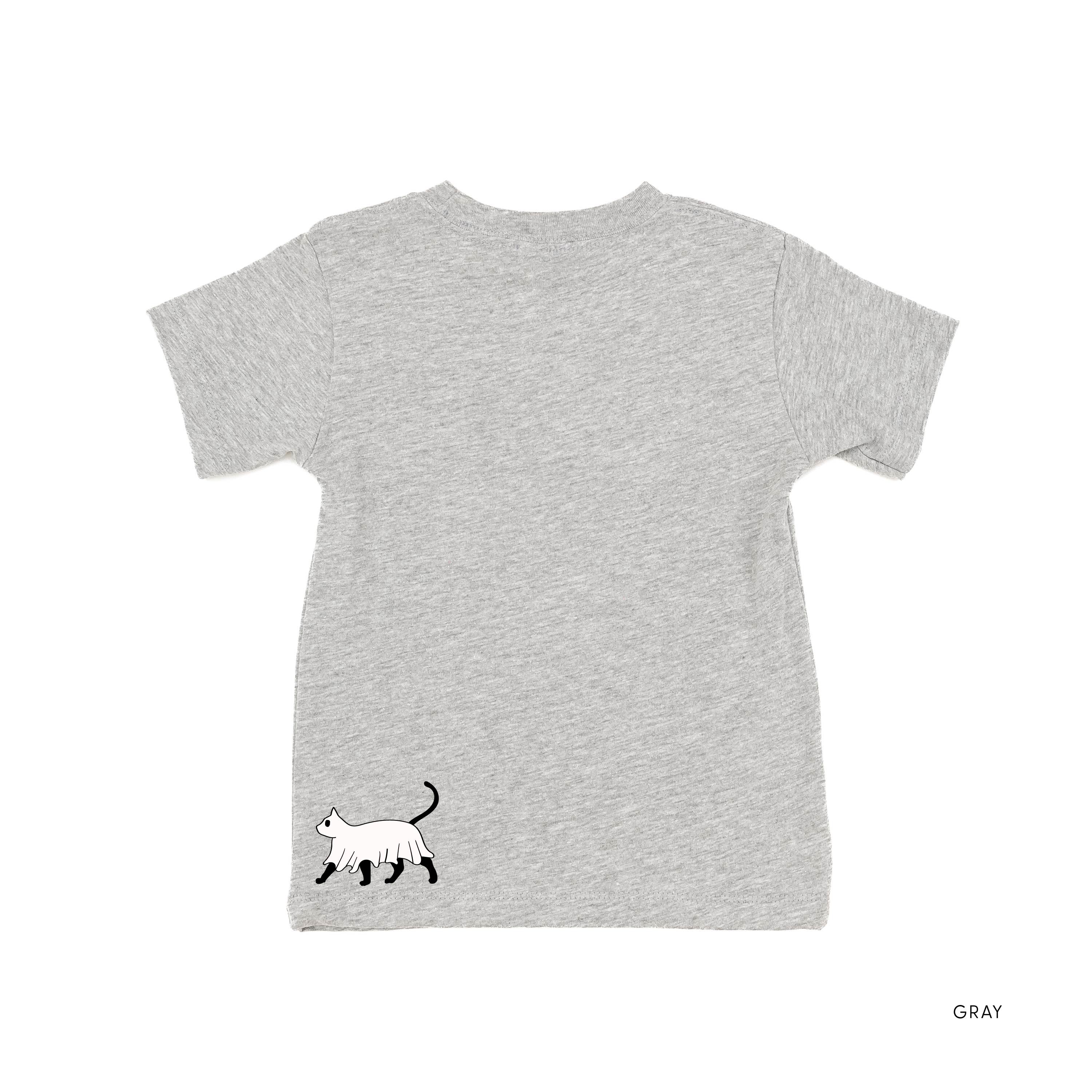You're Freakin' Meowt! (with lower back detail) - Short Sleeve Child Shirt Little Mama Shirt Shop