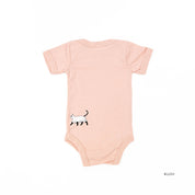 You're Freakin' Meowt! (with lower back detail) - Short Sleeve Child Shirt Little Mama Shirt Shop