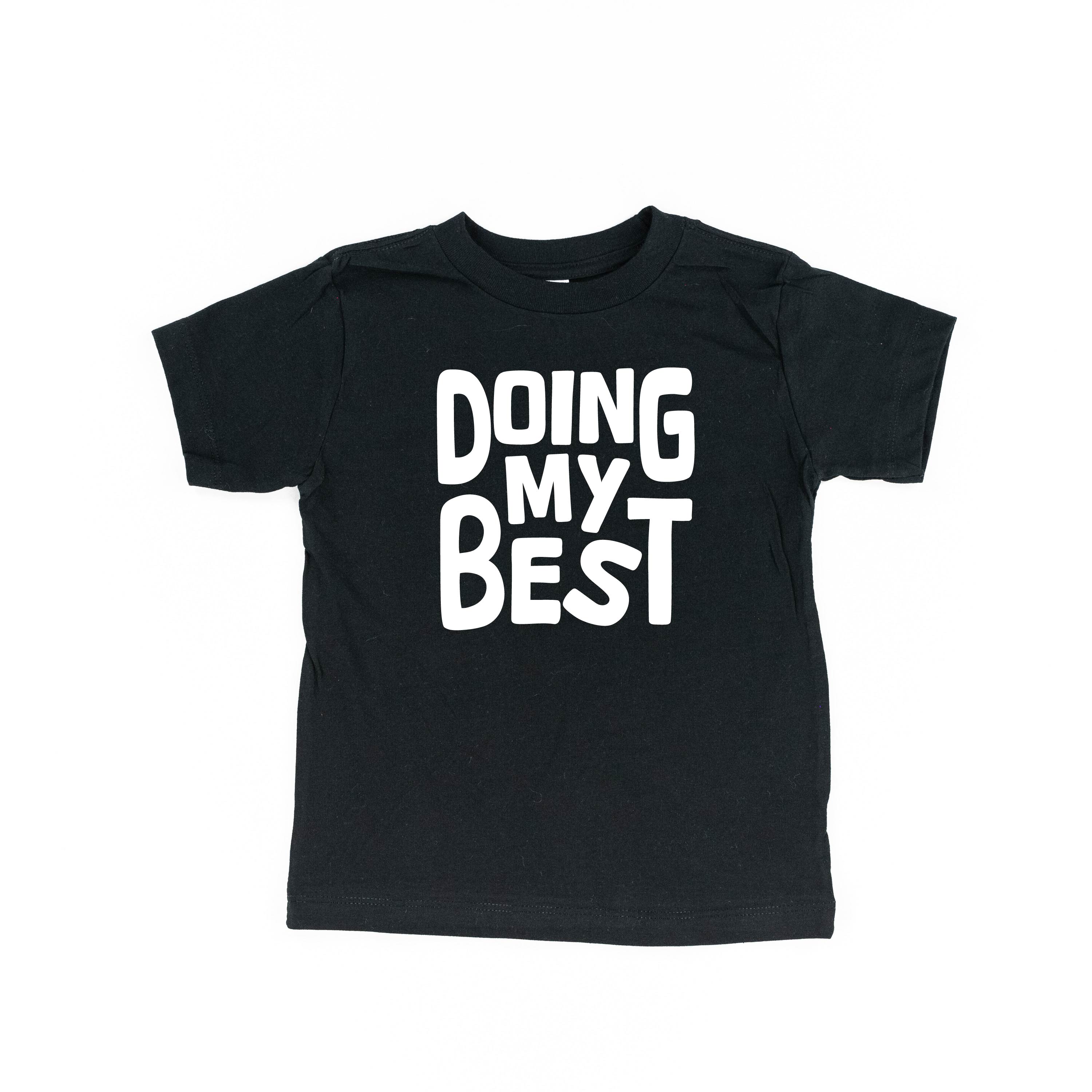 Doing My Best - Short Sleeve Child Shirt Little Mama Shirt Shop