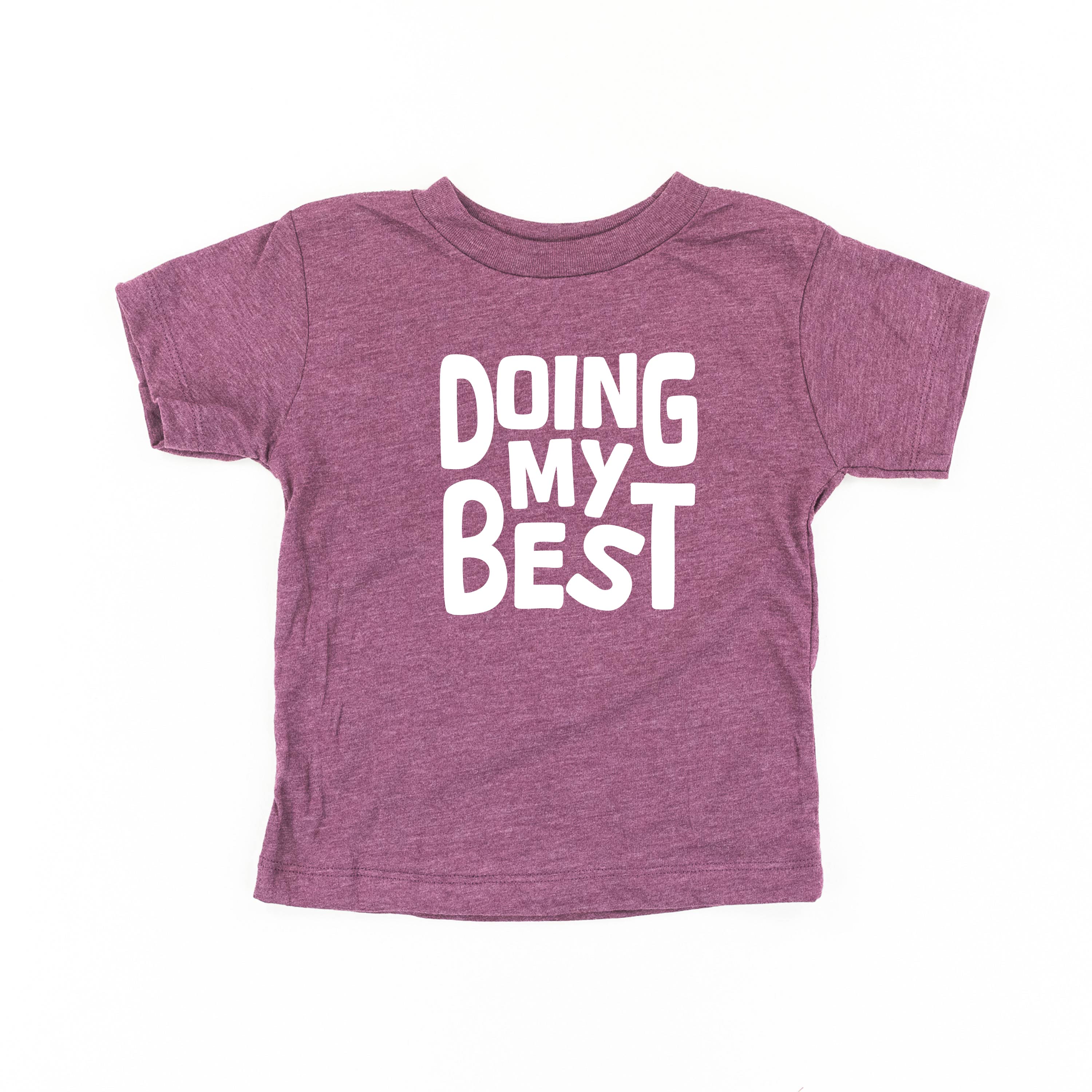 Doing My Best - Short Sleeve Child Shirt Little Mama Shirt Shop