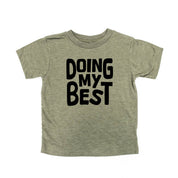 Doing My Best - Short Sleeve Child Shirt Little Mama Shirt Shop