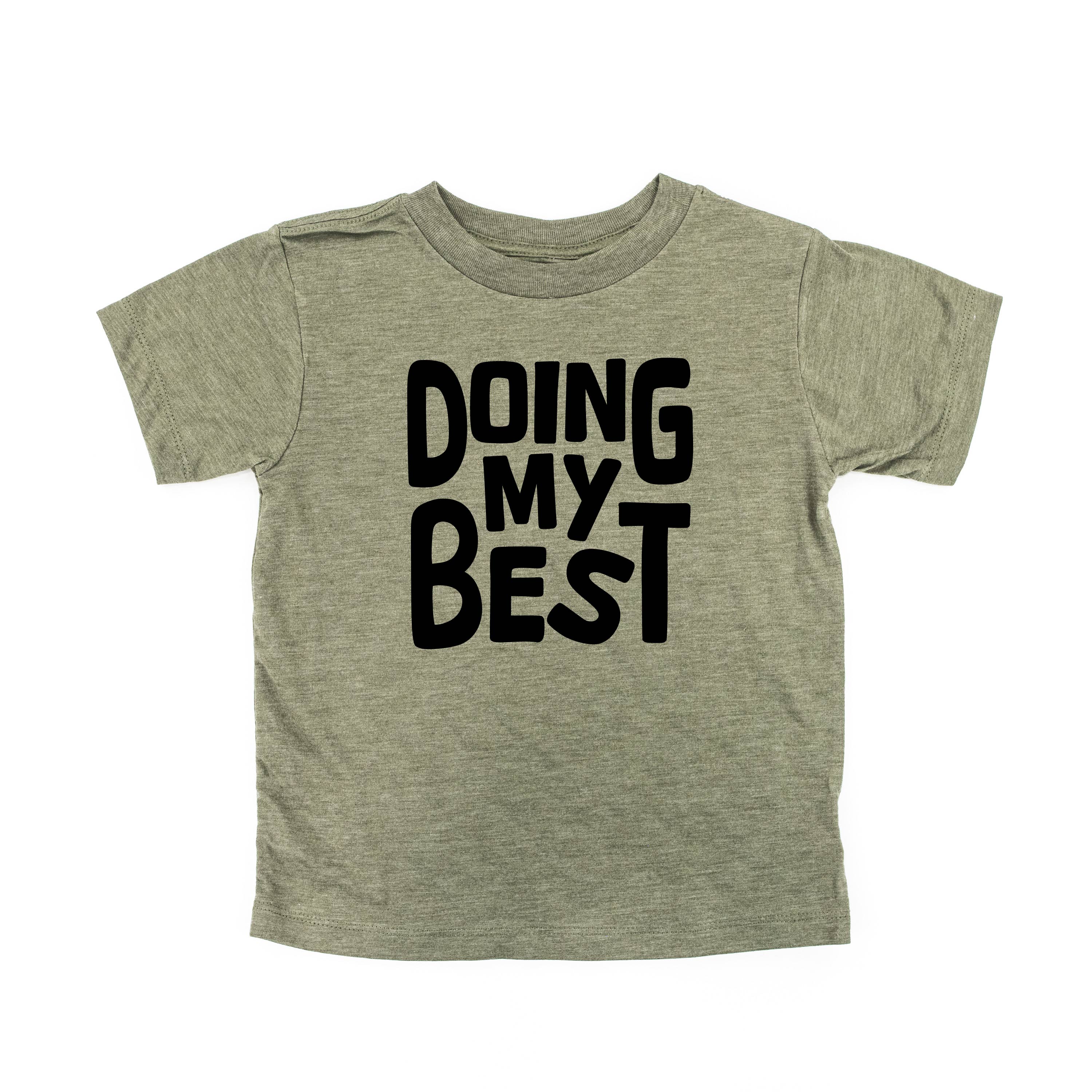 Doing My Best - Short Sleeve Child Shirt Little Mama Shirt Shop
