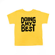 Doing My Best - Short Sleeve Child Shirt Little Mama Shirt Shop