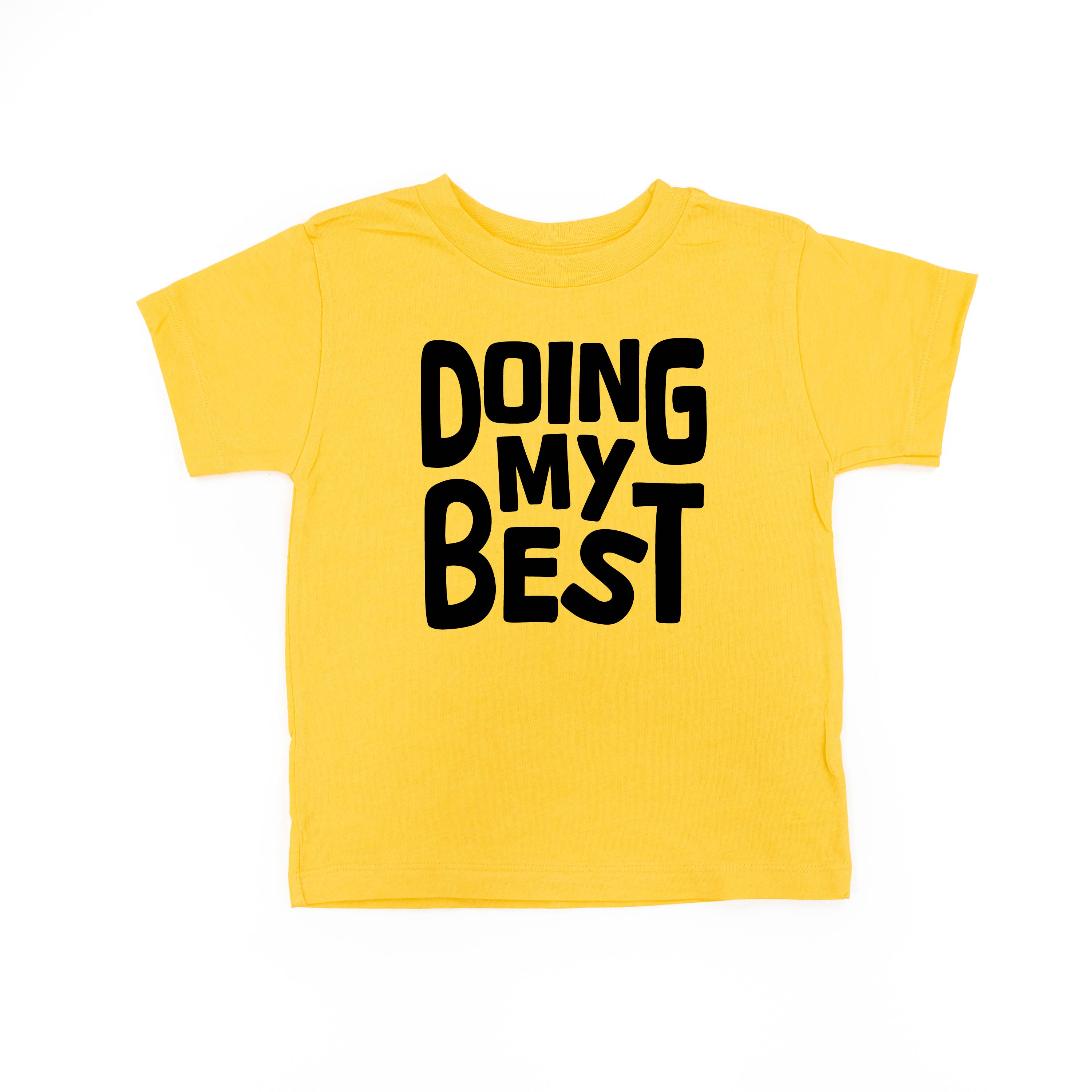 Doing My Best - Short Sleeve Child Shirt Little Mama Shirt Shop
