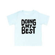 Doing My Best - Short Sleeve Child Shirt Little Mama Shirt Shop