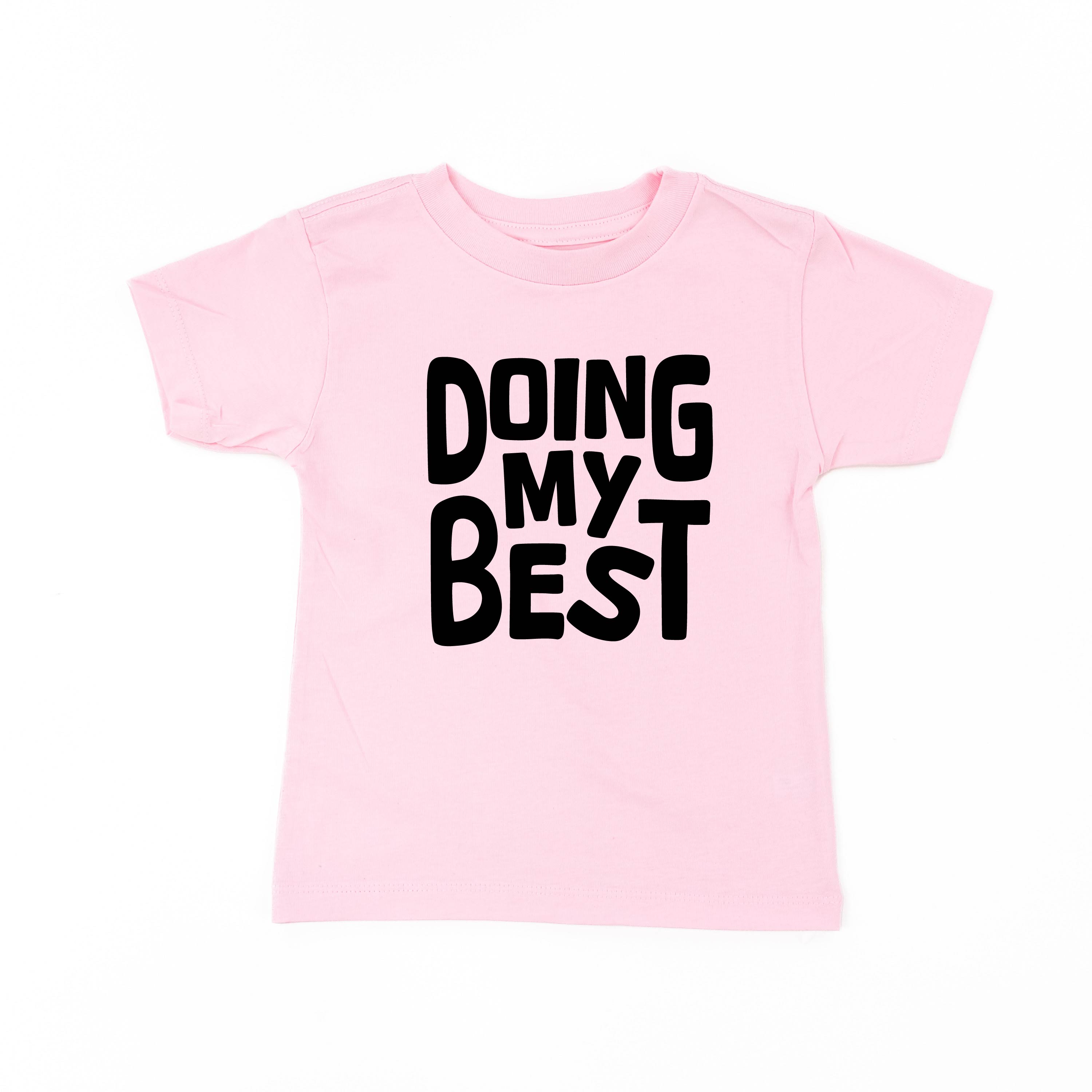 Doing My Best - Short Sleeve Child Shirt Little Mama Shirt Shop