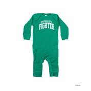 Brother of a Fighter - Varsity - Baby Sleeper Little Mama Shirt Shop