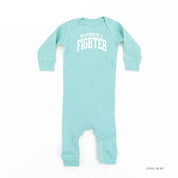 Brother of a Fighter - Varsity - Baby Sleeper Little Mama Shirt Shop