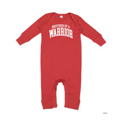 Brother of a Warrior - Varsity - Baby Sleeper Little Mama Shirt Shop