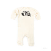 Brother of a Warrior - Varsity - Baby Sleeper Little Mama Shirt Shop