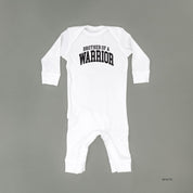 Brother of a Warrior - Varsity - Baby Sleeper Little Mama Shirt Shop