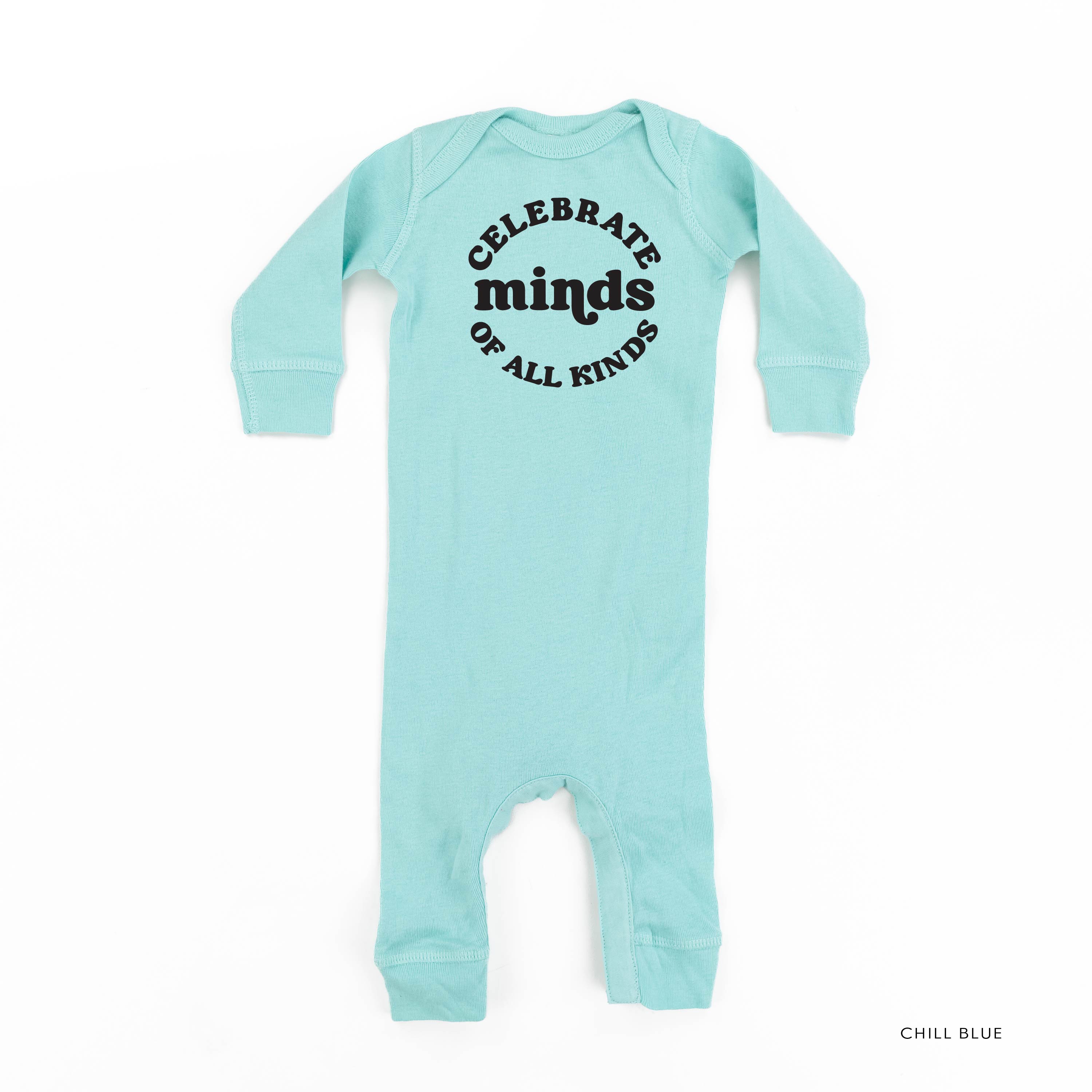 Celebrate Minds of All Kinds - Baby Sleeper Little Mama Shirt Shop