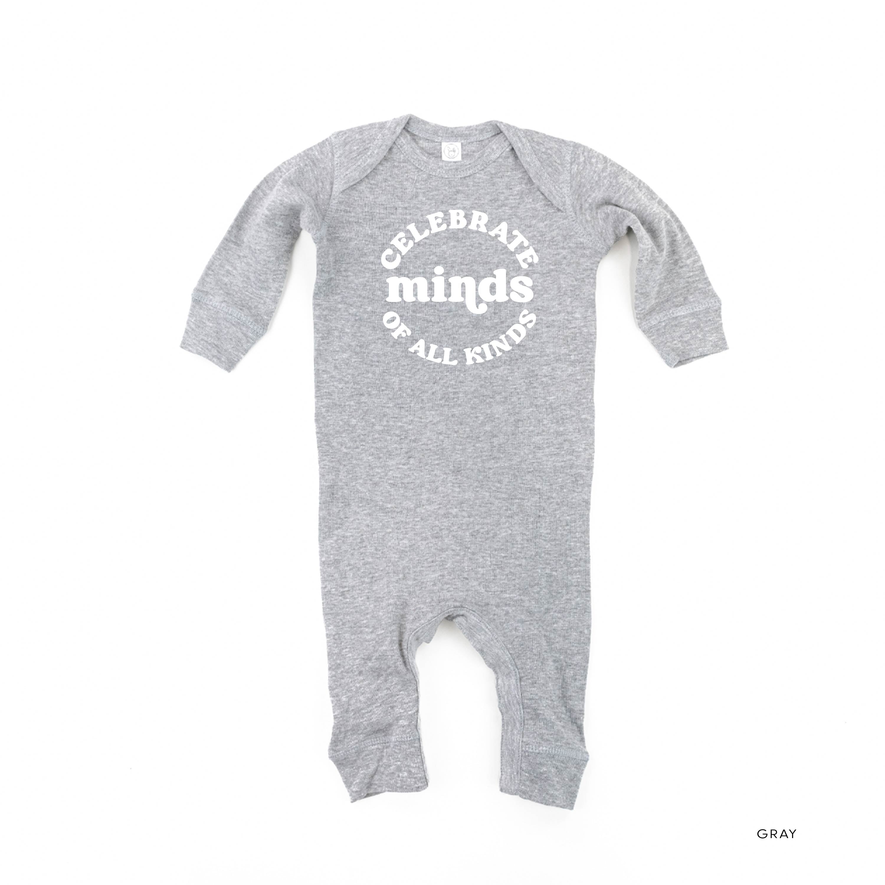 Celebrate Minds of All Kinds - Baby Sleeper Little Mama Shirt Shop