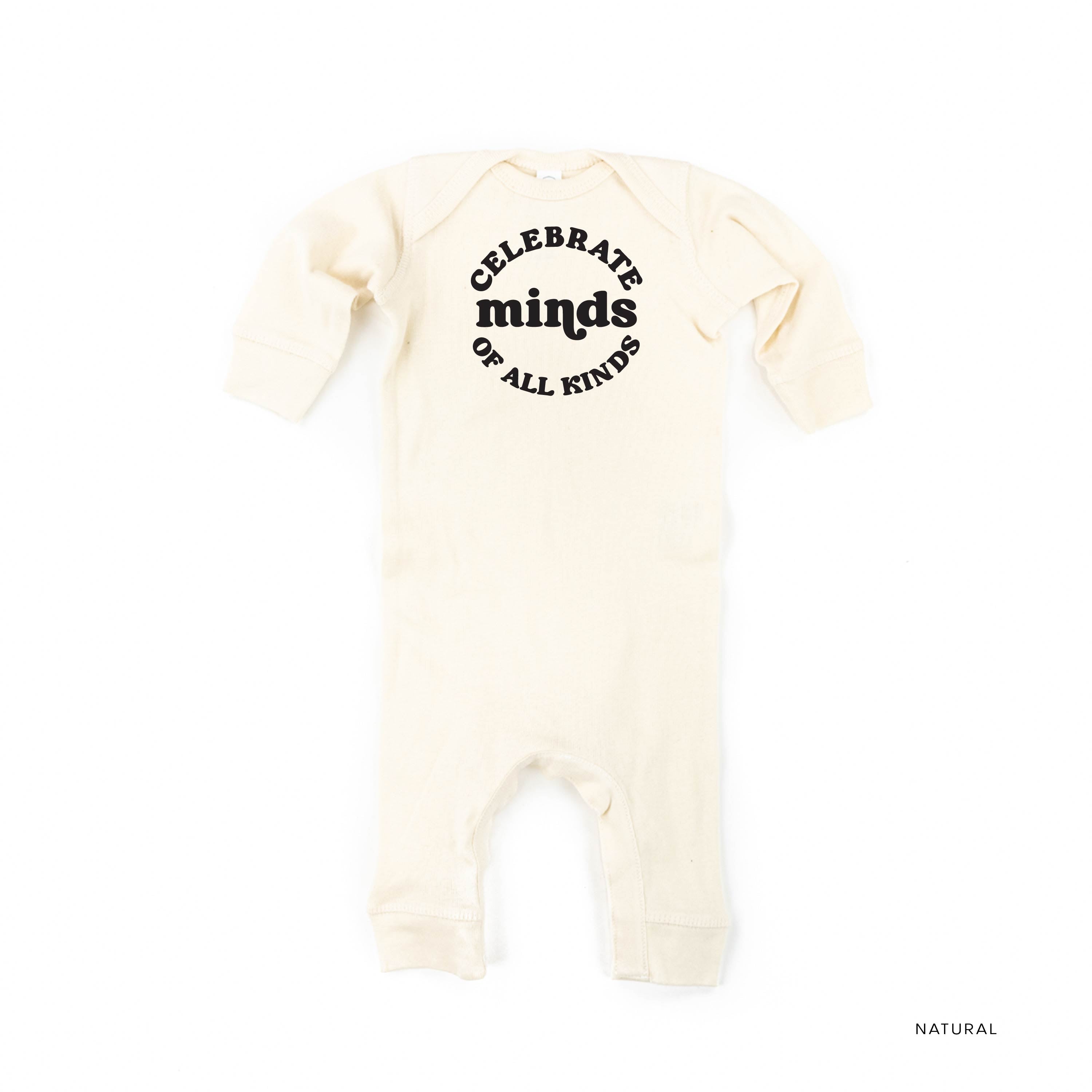 Celebrate Minds of All Kinds - Baby Sleeper Little Mama Shirt Shop