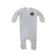 Fishing Compass - Fishing Scene (pf&b) - Baby Sleeper Little Mama Shirt Shop