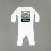 Gone Fishing - Baby Sleeper Little Mama Shirt Shop