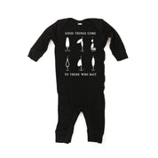 Good Things Come to Those Who Bait - Baby Sleeper Little Mama Shirt Shop