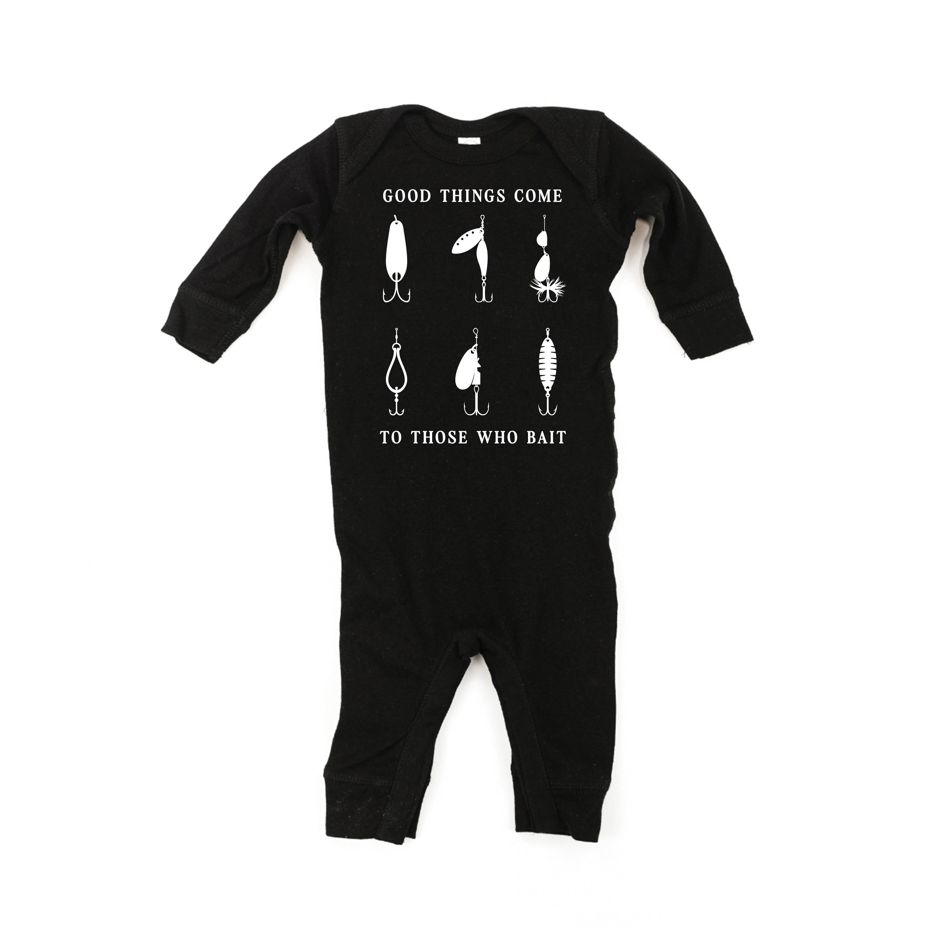 Good Things Come to Those Who Bait - Baby Sleeper Little Mama Shirt Shop