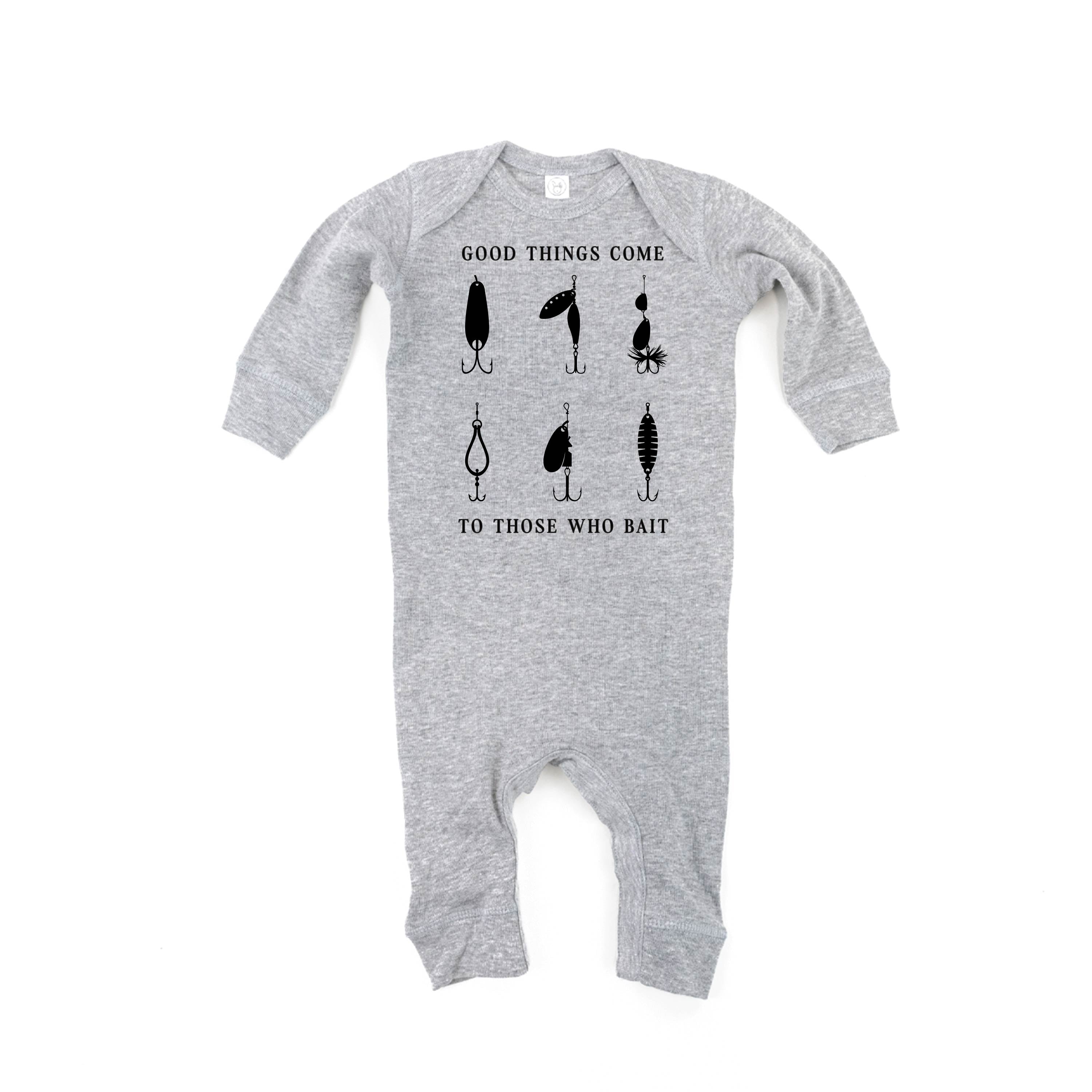 Good Things Come to Those Who Bait - Baby Sleeper Little Mama Shirt Shop