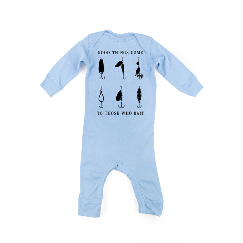 Good Things Come to Those Who Bait - One Piece Baby Sleeper