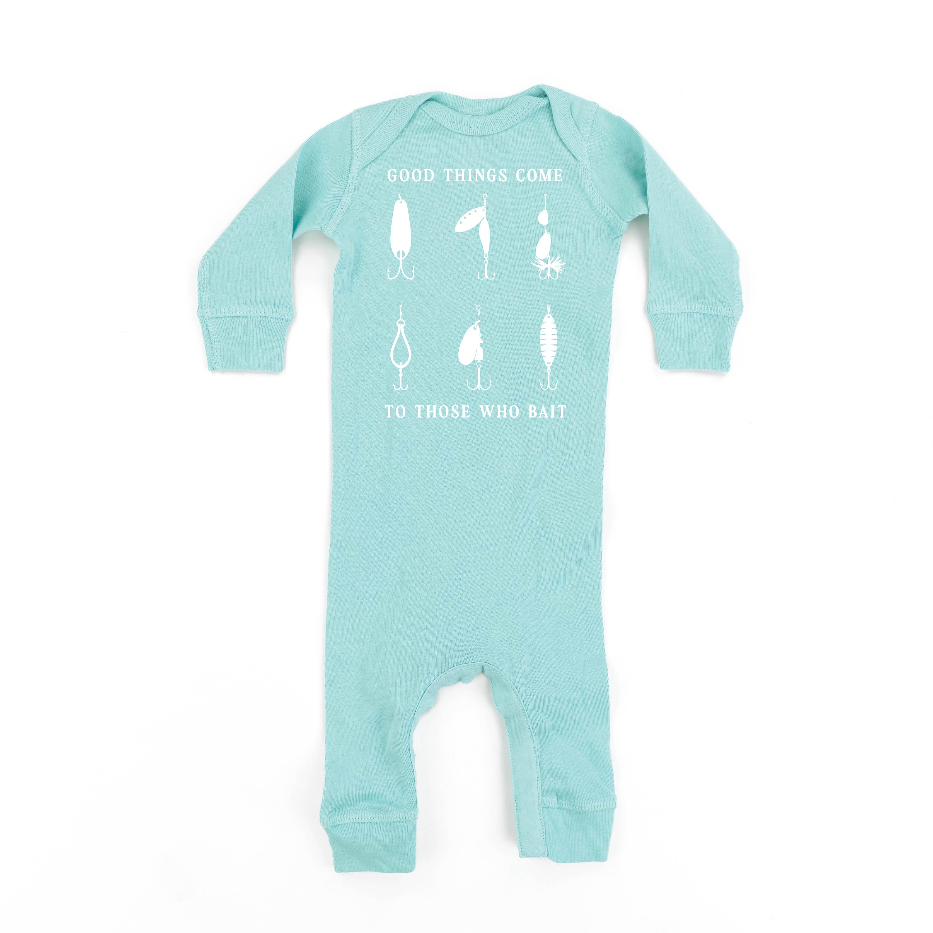 Good Things Come to Those Who Bait - Baby Sleeper Little Mama Shirt Shop