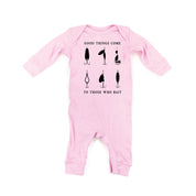 Good Things Come to Those Who Bait - Baby Sleeper Little Mama Shirt Shop