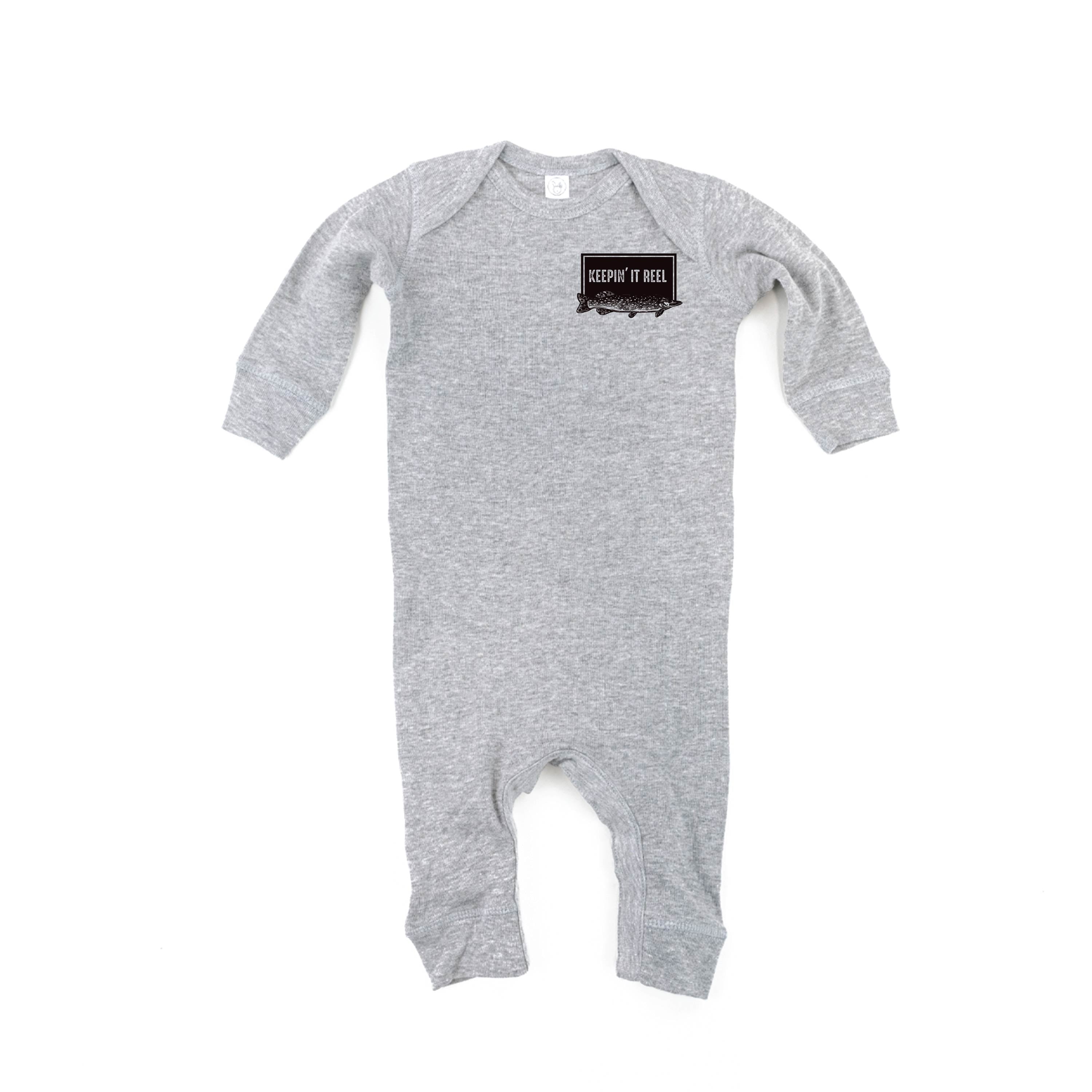 Keepin' It Reel - Fishing Reel (pf&b) - Baby Sleeper Little Mama Shirt Shop