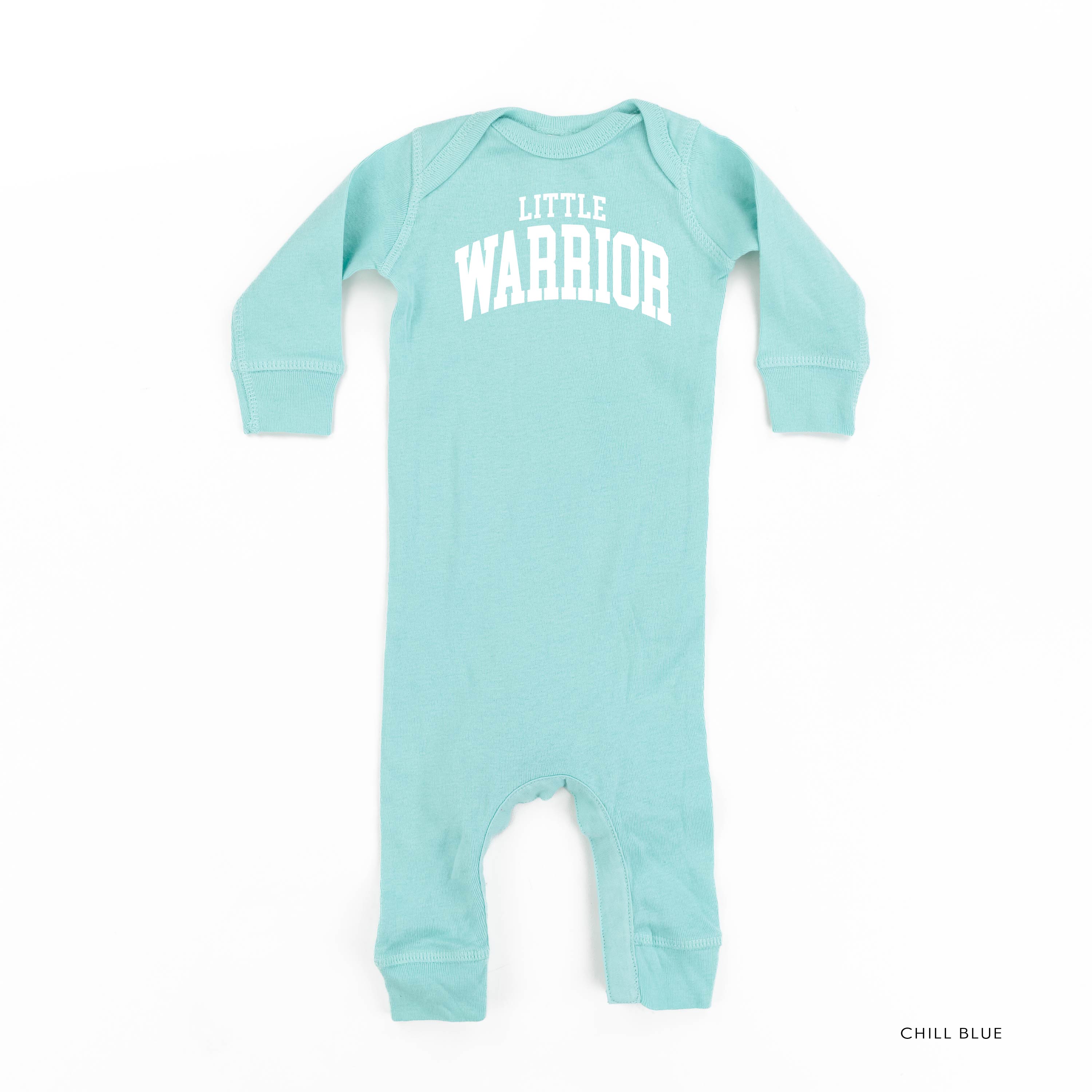 Little Warrior - Varsity - Baby Sleeper Little Mama Shirt Shop