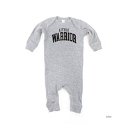 Little Warrior - Varsity - Baby Sleeper Little Mama Shirt Shop