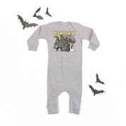 Monster Mash - One Piece Baby Sleeper Little Mama Shirt Shop