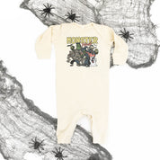 Monster Mash - One Piece Baby Sleeper Little Mama Shirt Shop