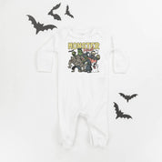 Monster Mash - One Piece Baby Sleeper Little Mama Shirt Shop