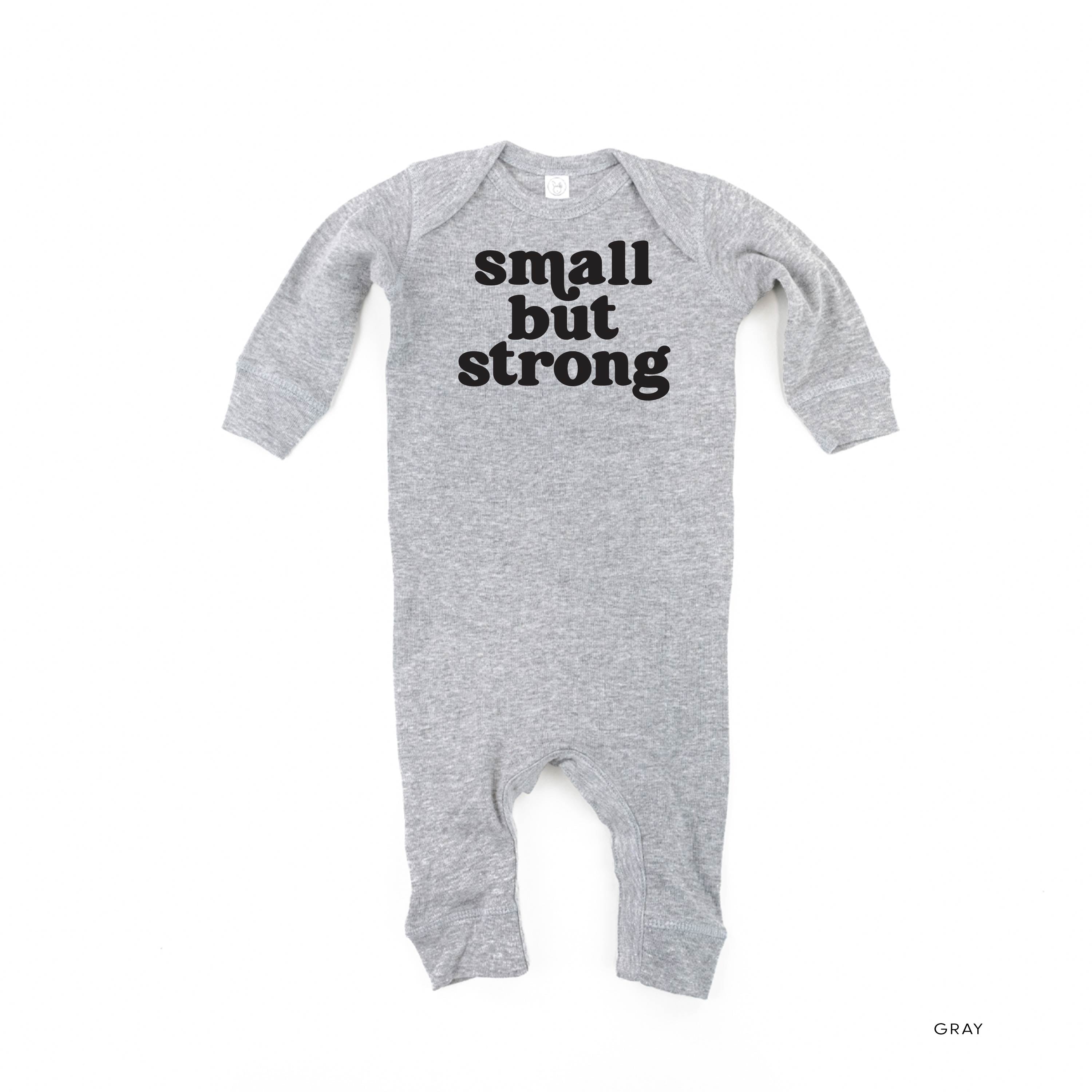 Small But Strong - Baby Sleeper Little Mama Shirt Shop